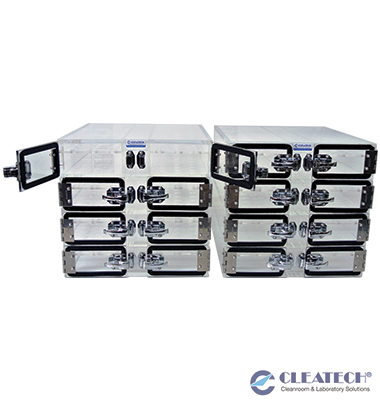 Custom Multi-Chamber Small Parts Desiccator